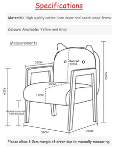 Copy of KidoChair Kids Height Adjustable Reclining Chair - Grey